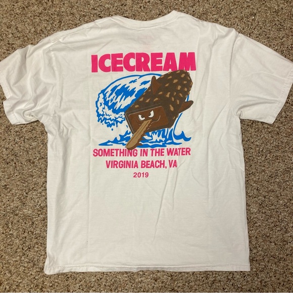 BBC Ice Cream Something In the Water Festival Virginia Beach Pharrell RARE sz XL - Picture 1 of 3
